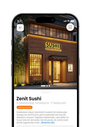 Zizoba uygulaması harita ekranı (ön)